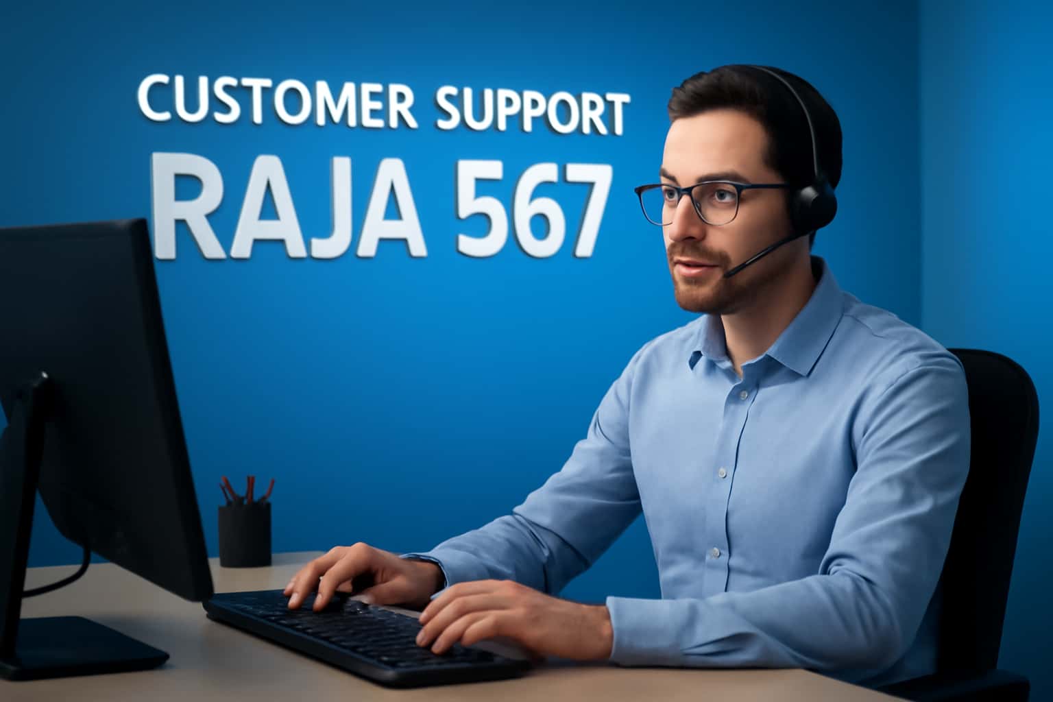 A visual representation of customer support resources for Raja 567.
