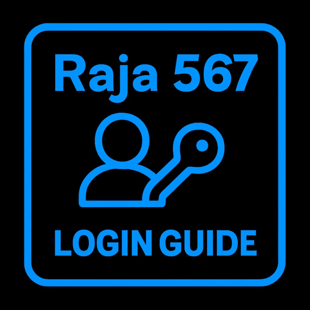 A professional badge representing the Raja 567 Login Guide.