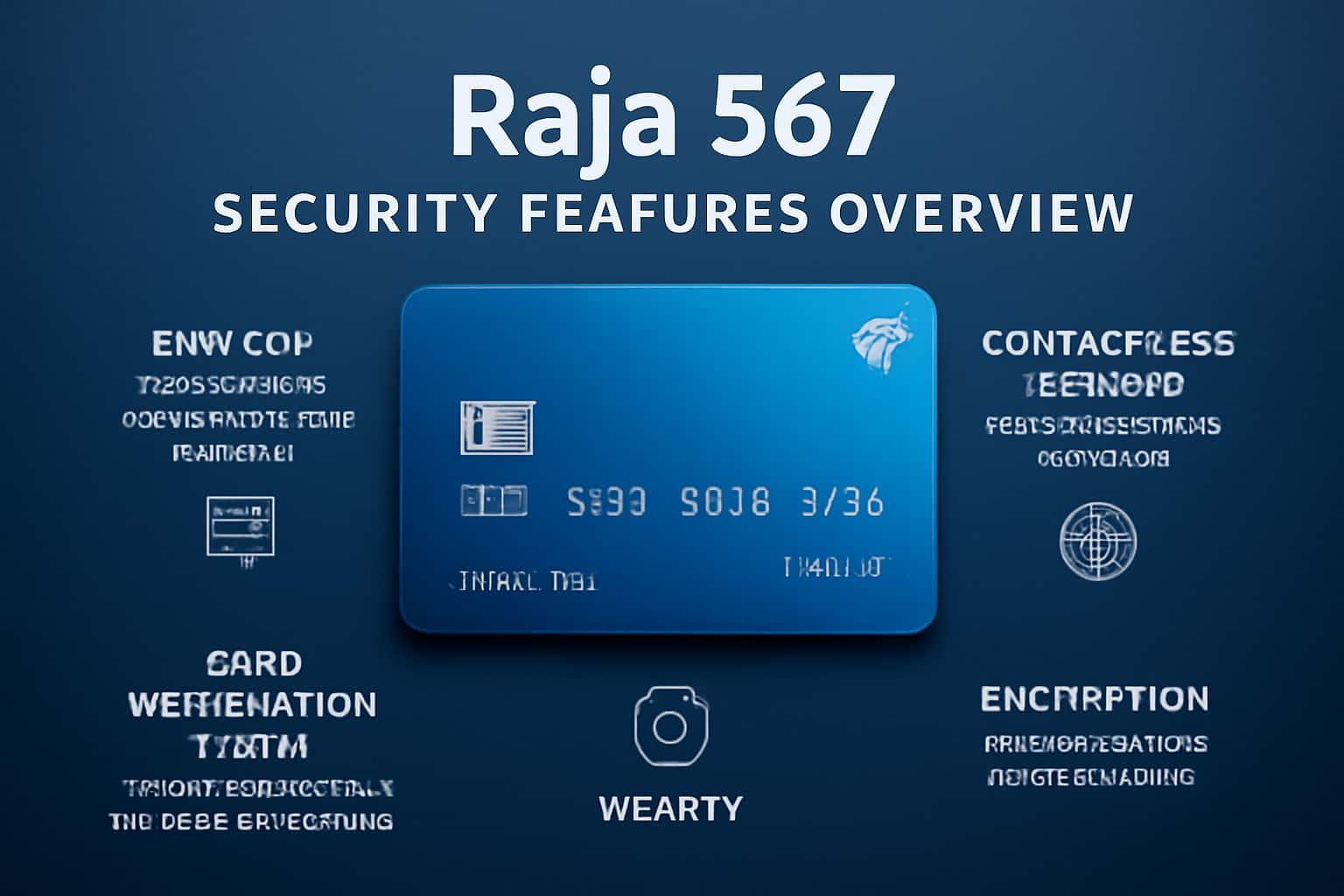 An informative illustration showcasing Raja 567 security features.