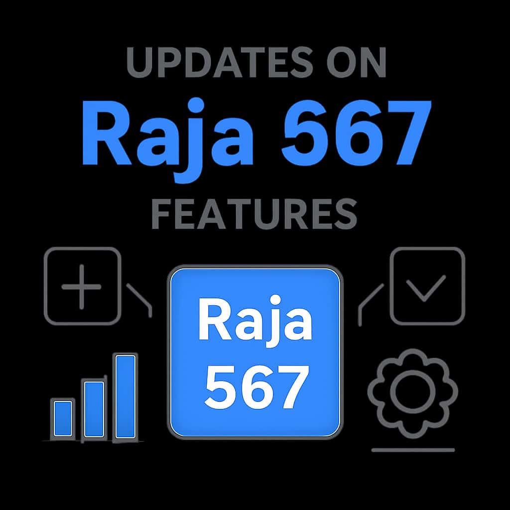 An educational diagram concerning Raja 567 features.