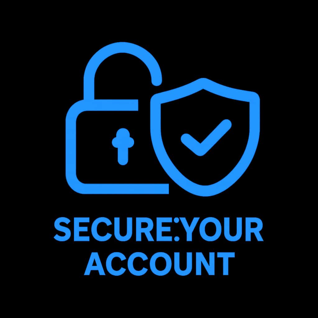 Icon representing account security for Raja 567